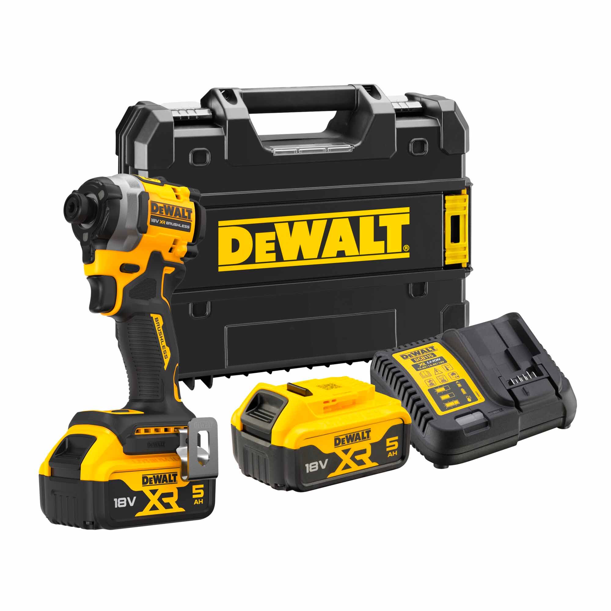 Avvitatore ad Impulsi Dewalt DCF850P2T-QW 18V 5Ah