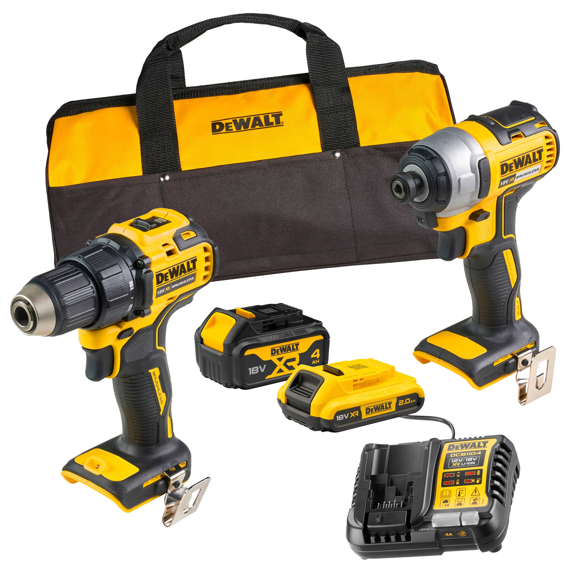 Kit Dewalt DCK2078MDR-QW 18V 4Ah