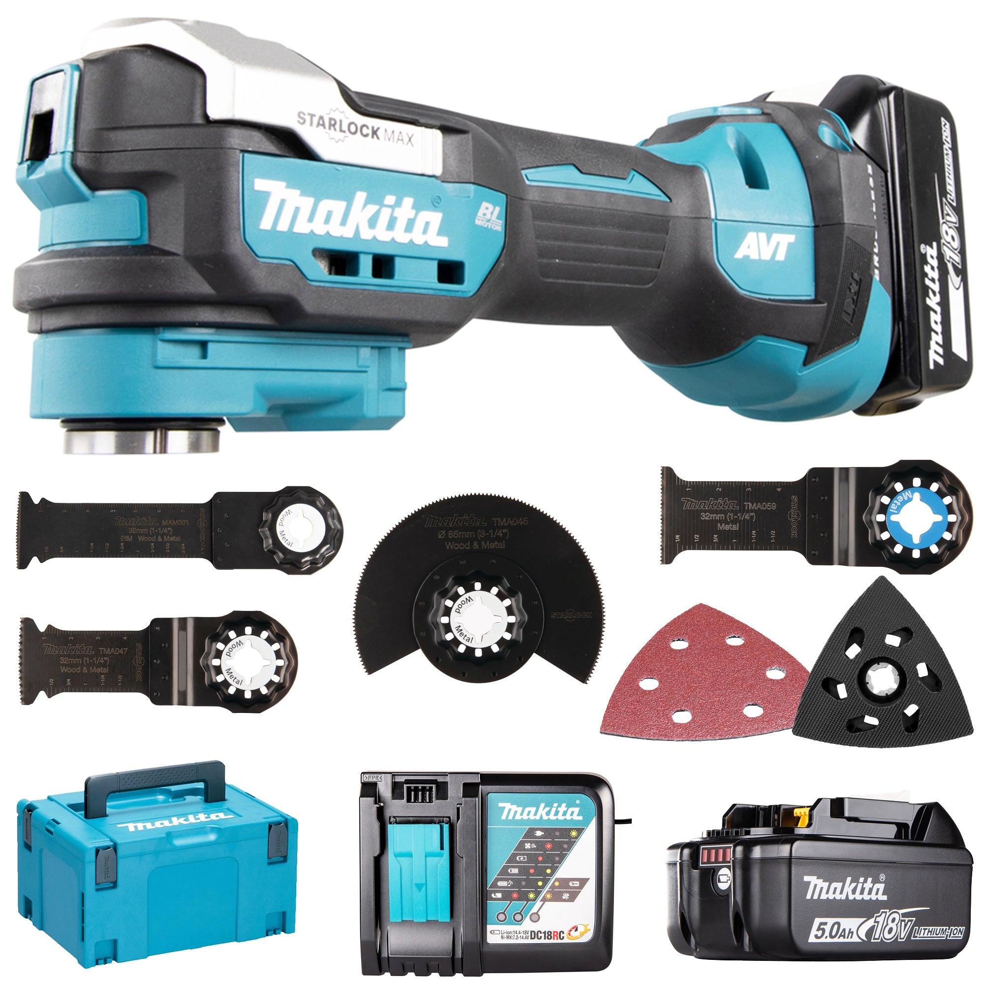 Multifunzione Makita DTM52RTJX1 18V 5Ah