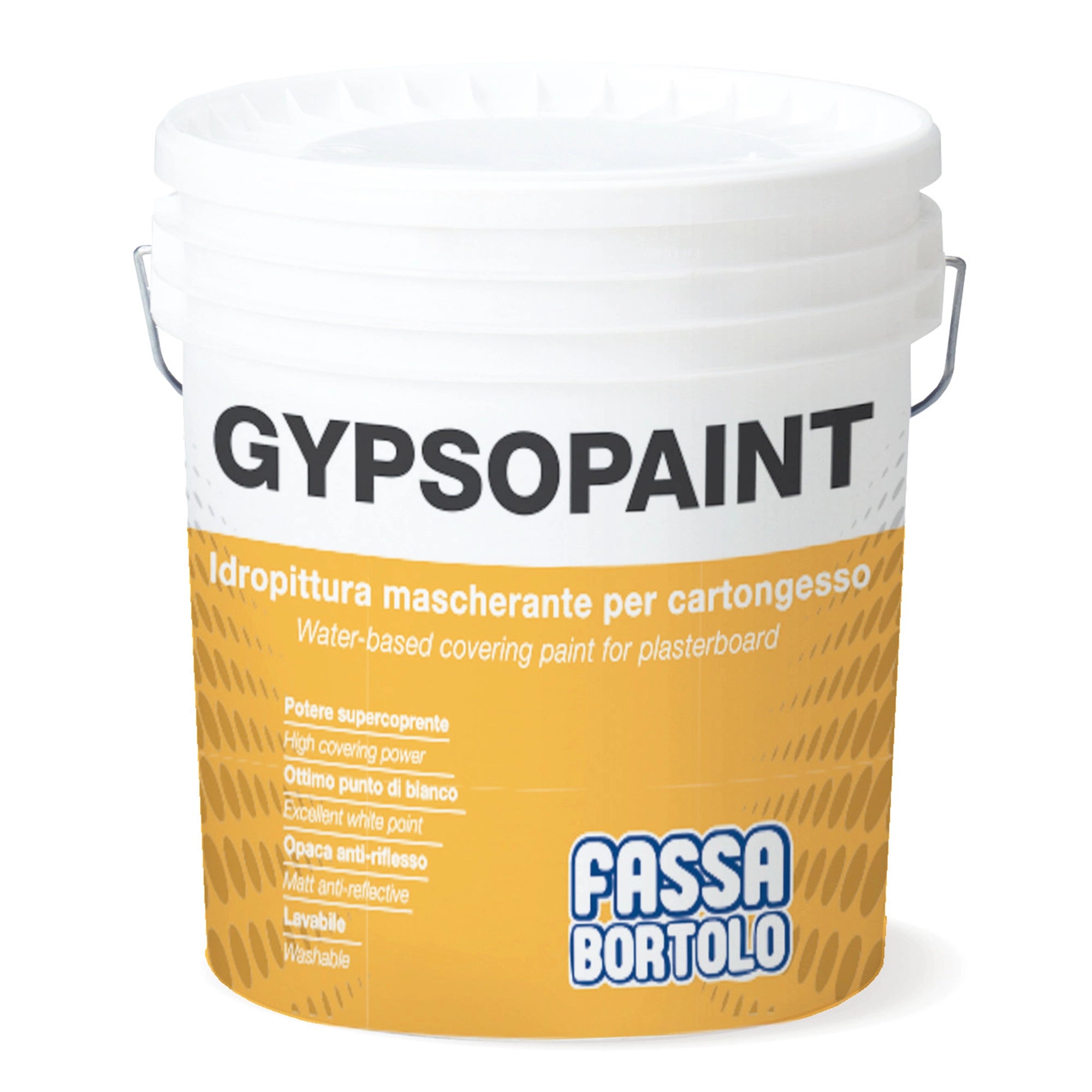 Waschmalerei Fassa Gypsopap weißes Gipsboard