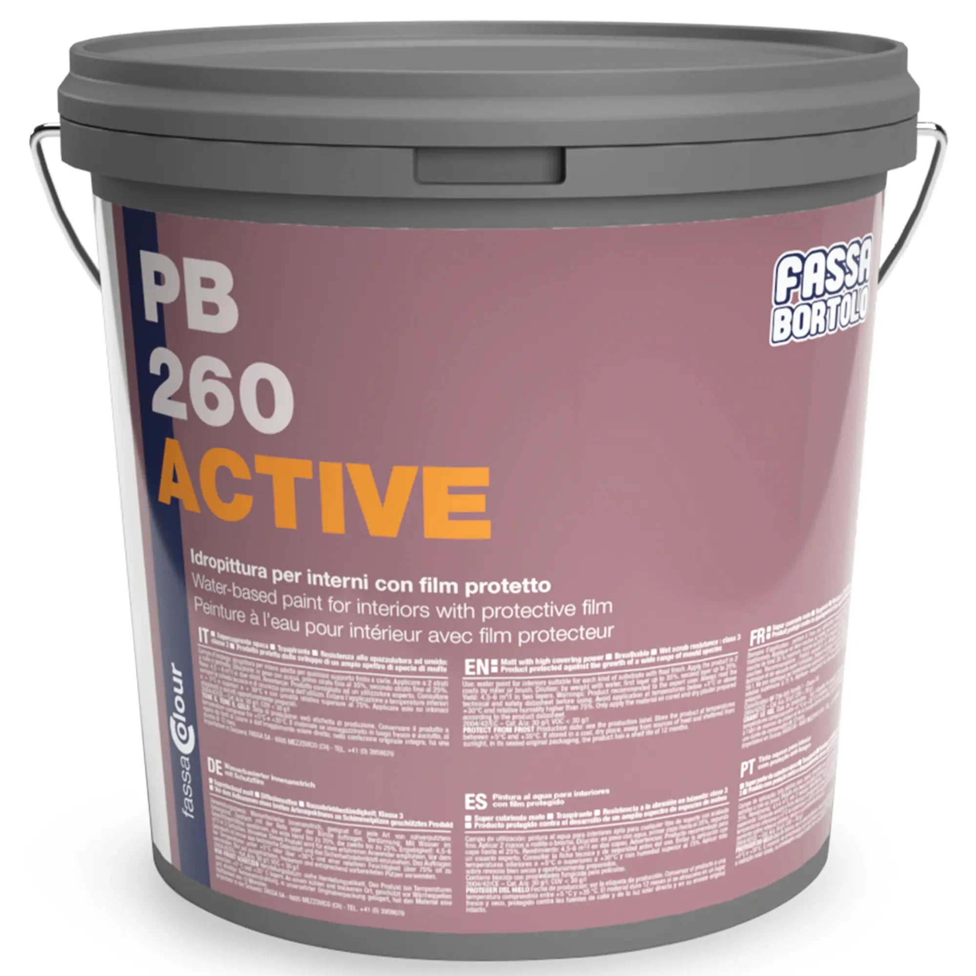 Pittura Supercoprente Fassa PB260 Active Bianca