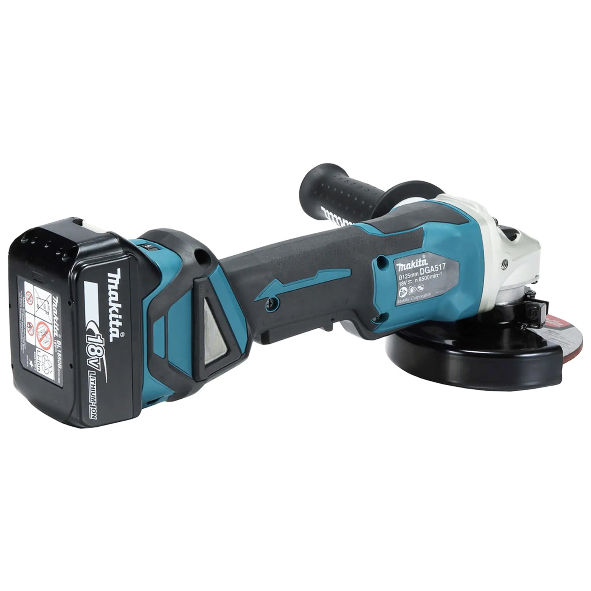 Smerigliatrice Makita DGA517RTJ 18V 5Ah