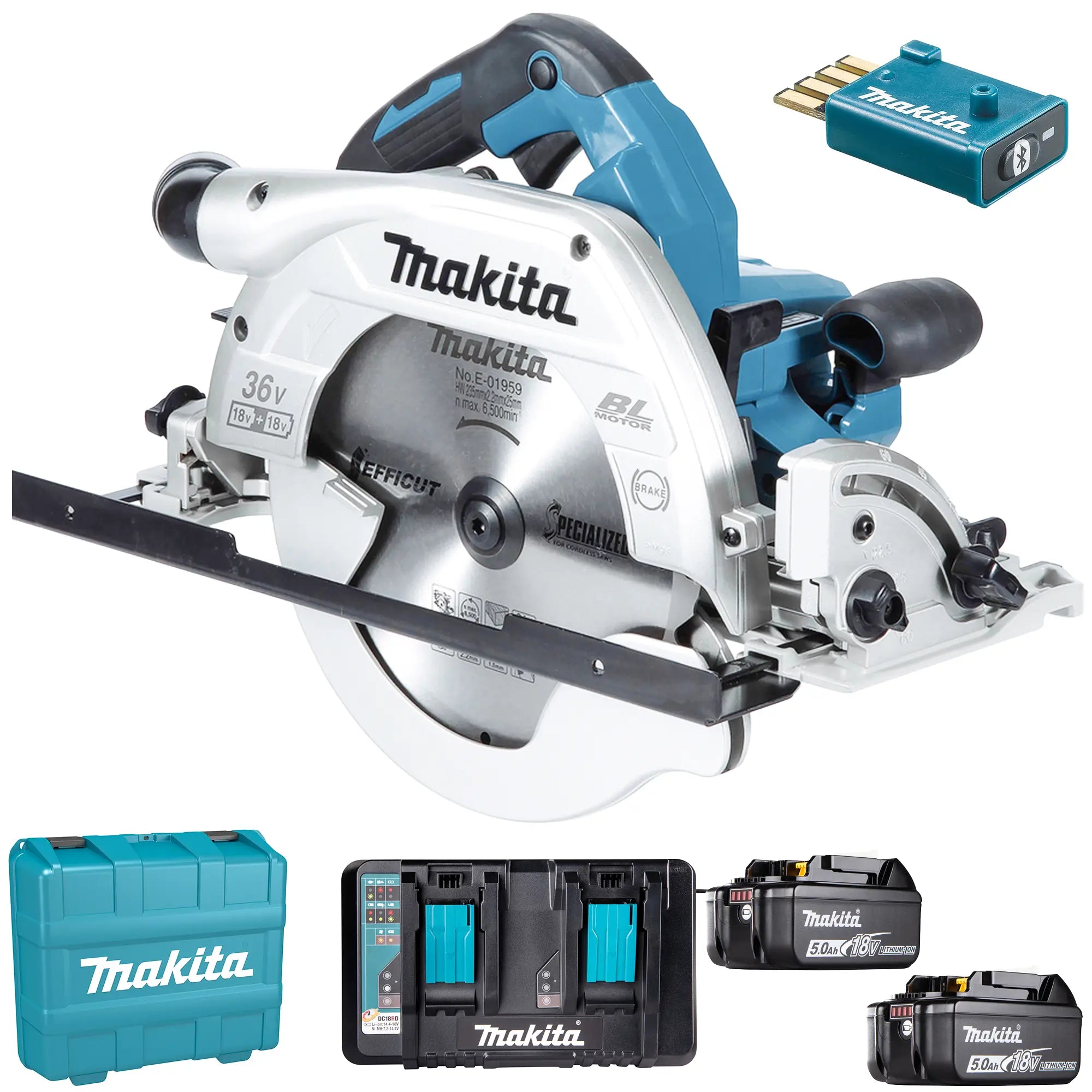 Sega Circolare Makita DHS900PT2U 18V 5Ah