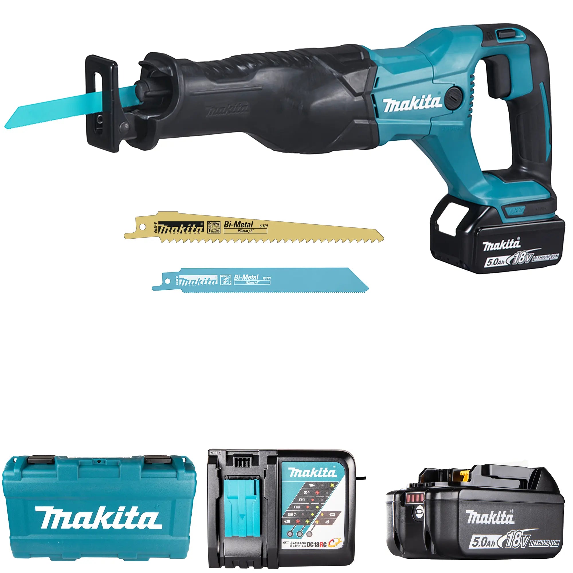 Seghetto Diritto Makita DJR186RTE 18V 5Ah