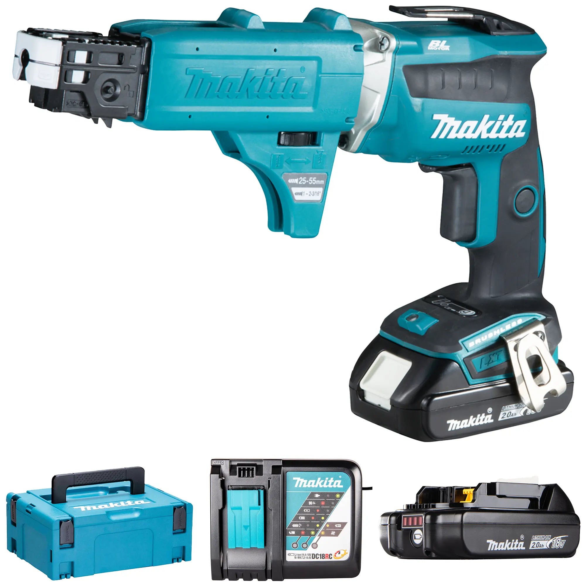 Avvitatore Cartongesso Makita DFS452AJX2 18V 2Ah