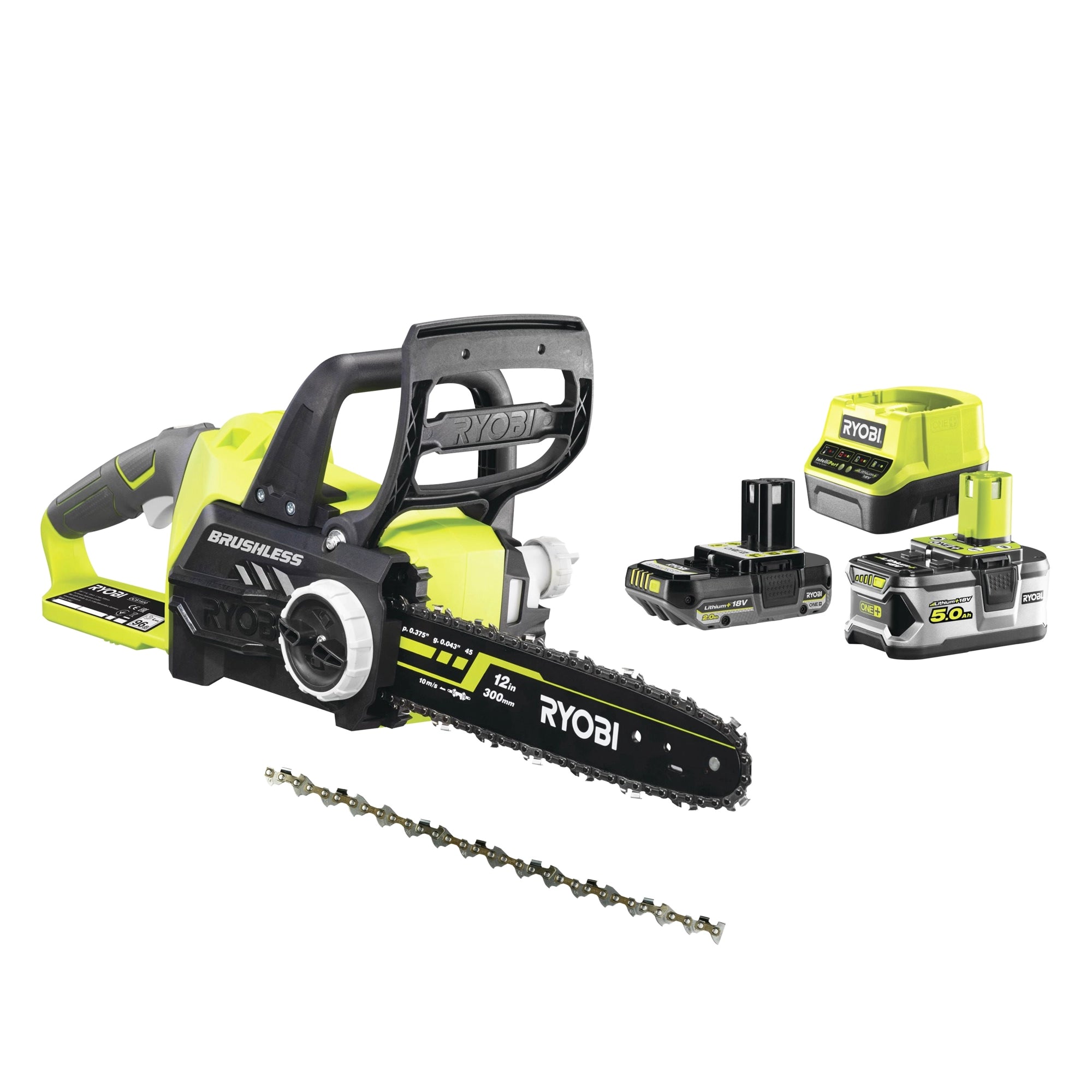 Motosega Ryobi RCS18X3050P 18V 2Ah + 5Ah