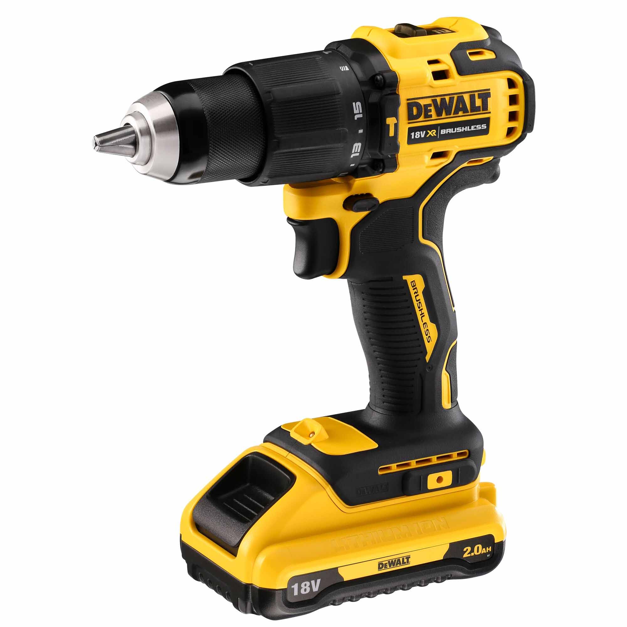 Trapano avvitatore Dewalt DCD709D2T-QW 18V 2Ah