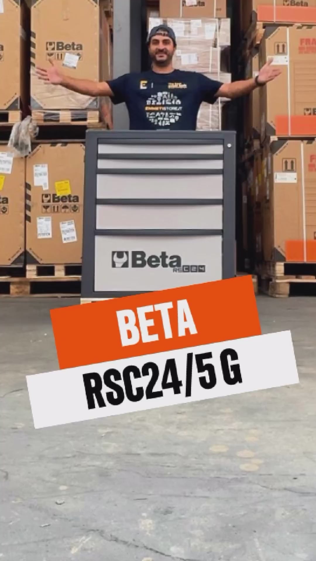 Cassettiera Porta utensili Beta RSC24/5-G