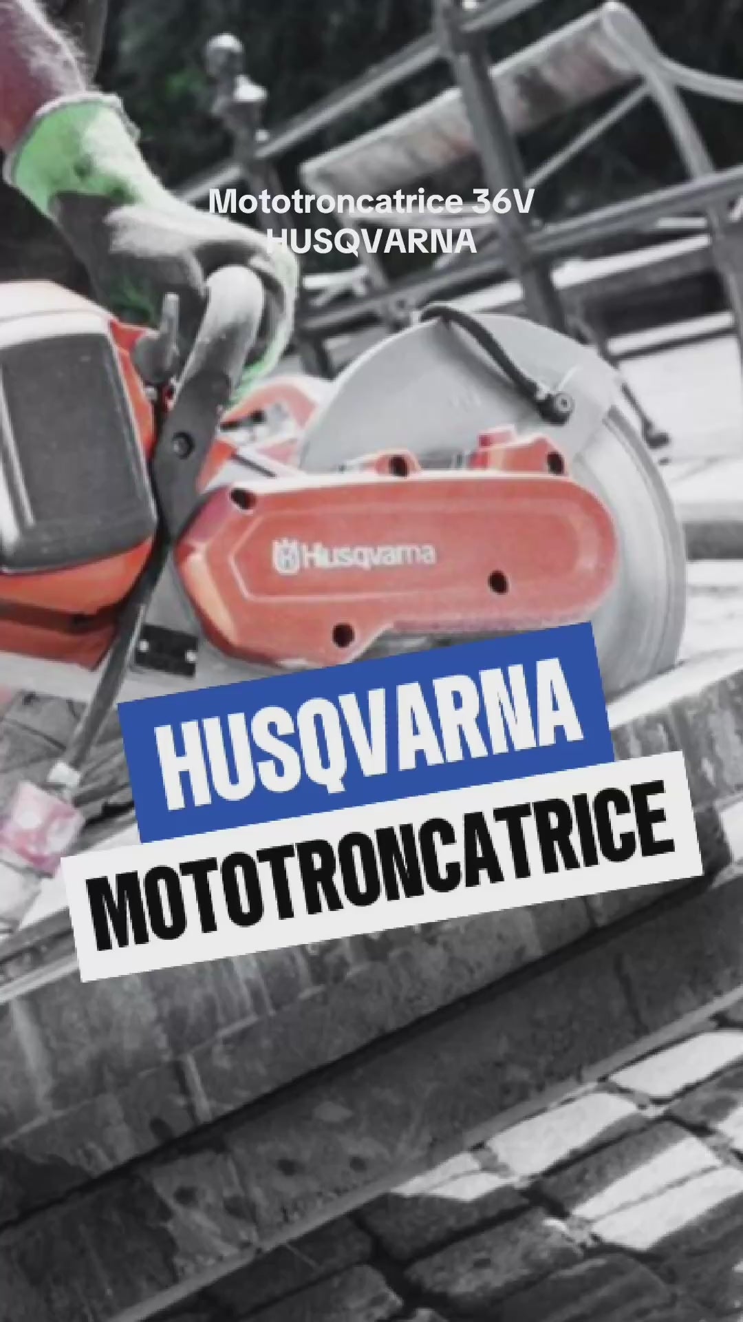 Mototroncatrice Husqvarna K 535i 36V