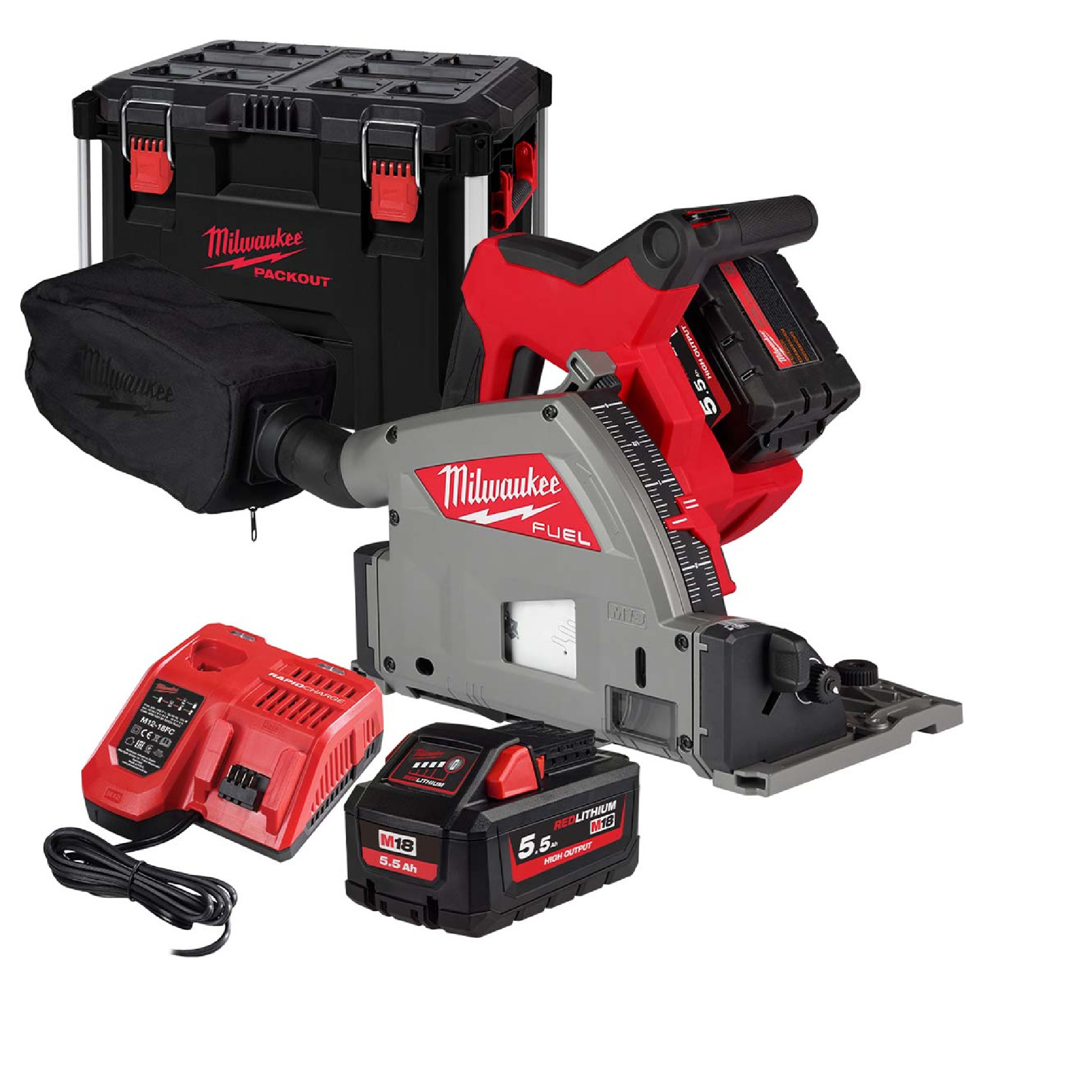 Sega ad affondamento Milwaukee M18 FPS55-552P