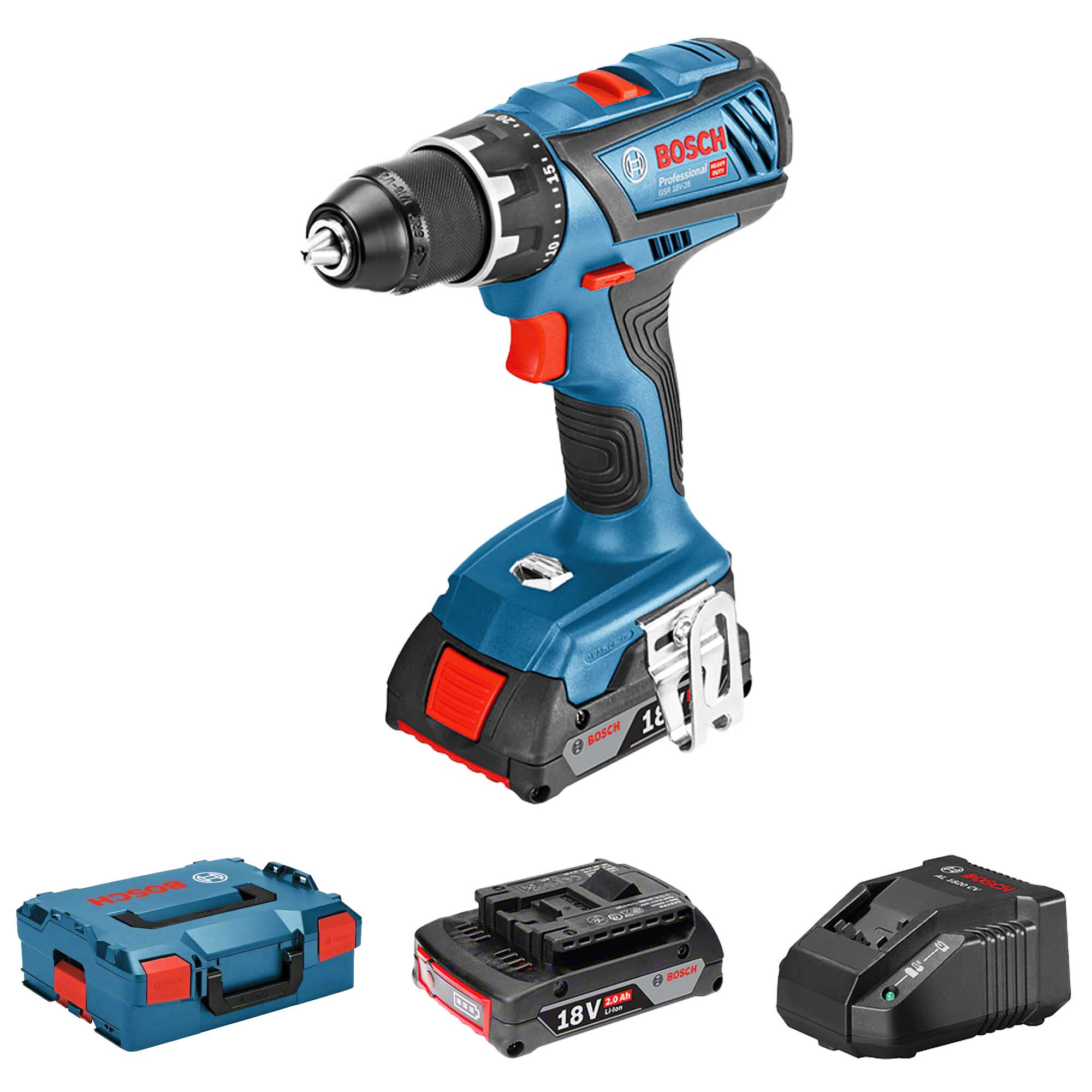 Trapano Avvitatore Bosch GSR 18V-28 2Ah