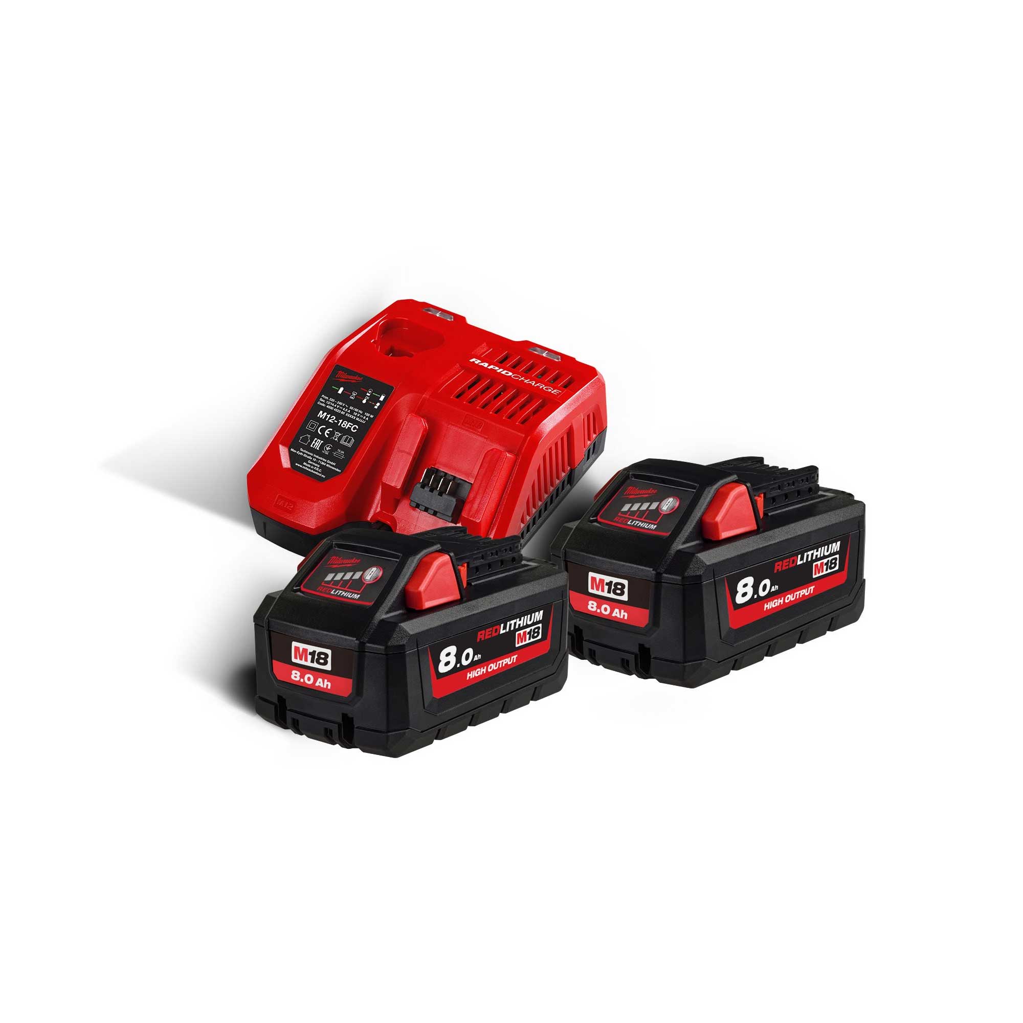 Energie Pack Milwaukee M18 NRG-802 18V 8Ah