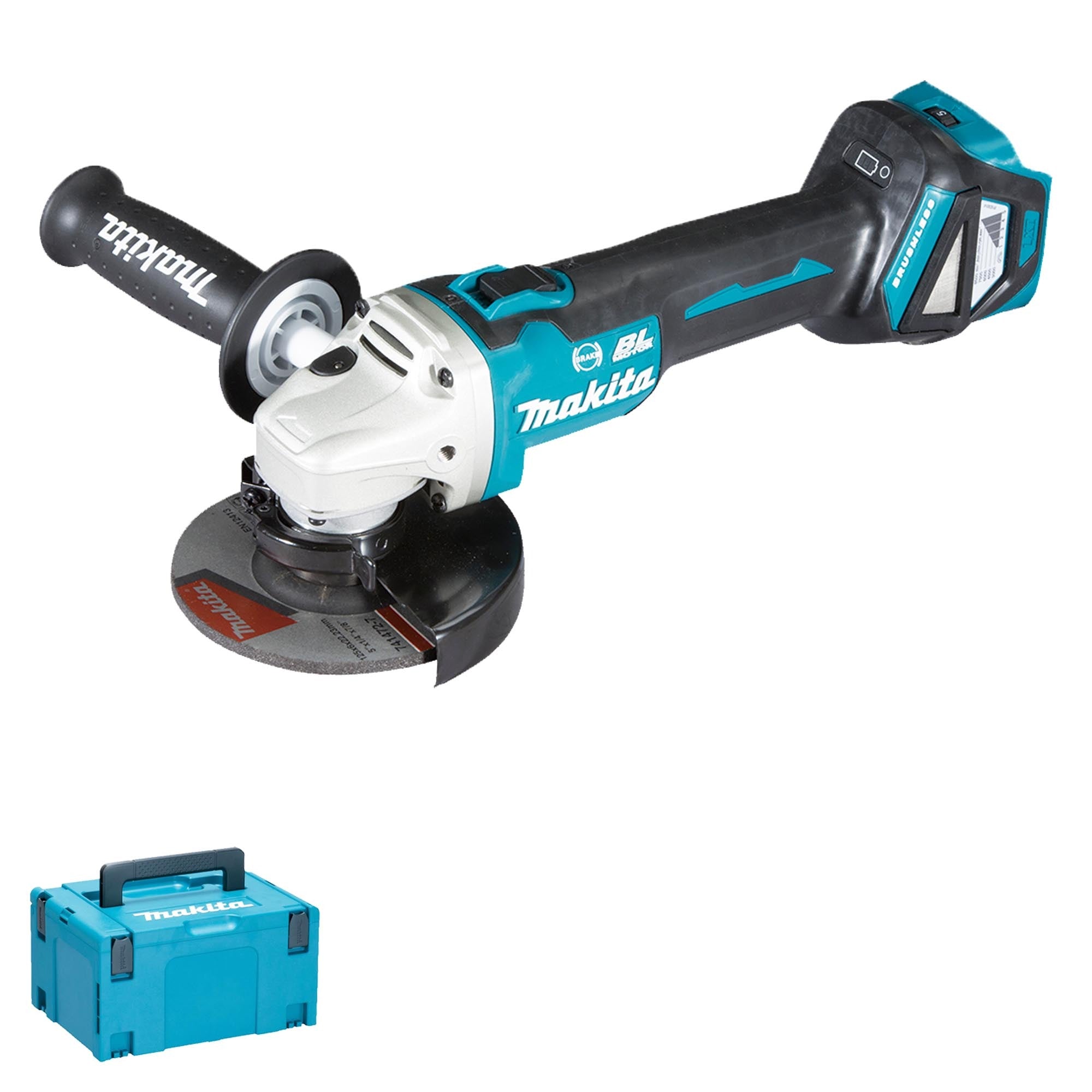 Smerigliatrice Makita DGA514ZJU 18V 3Ah