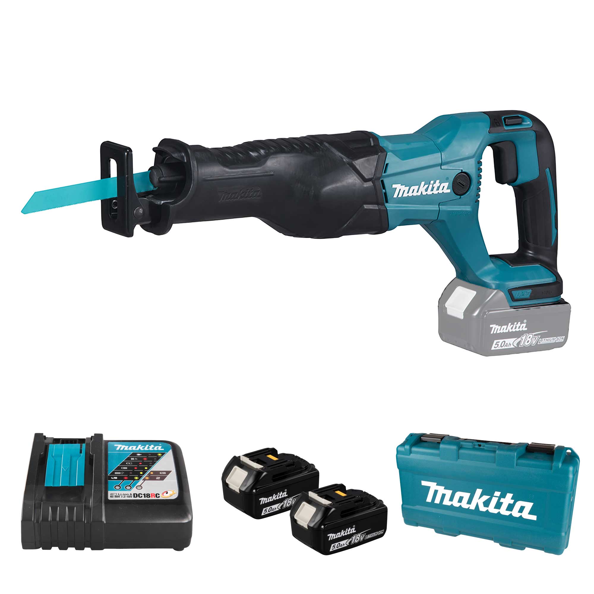 Seghetto Diritto Makita DJR186RTE 18V 5Ah