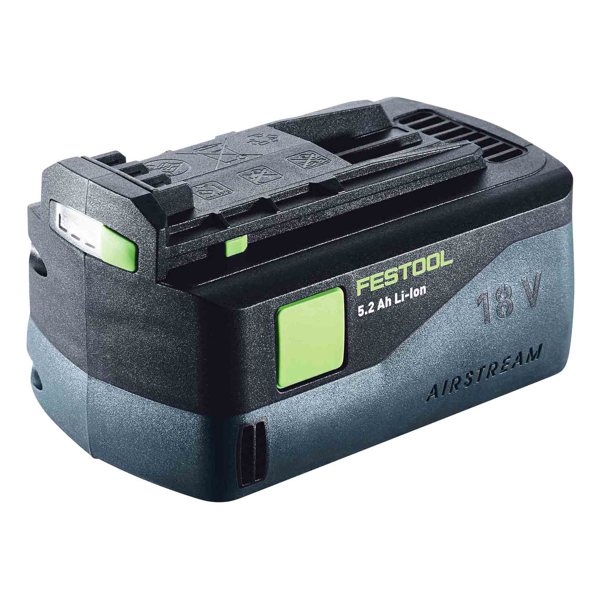 Batteria Festool Airstream 18V 5.2Ah