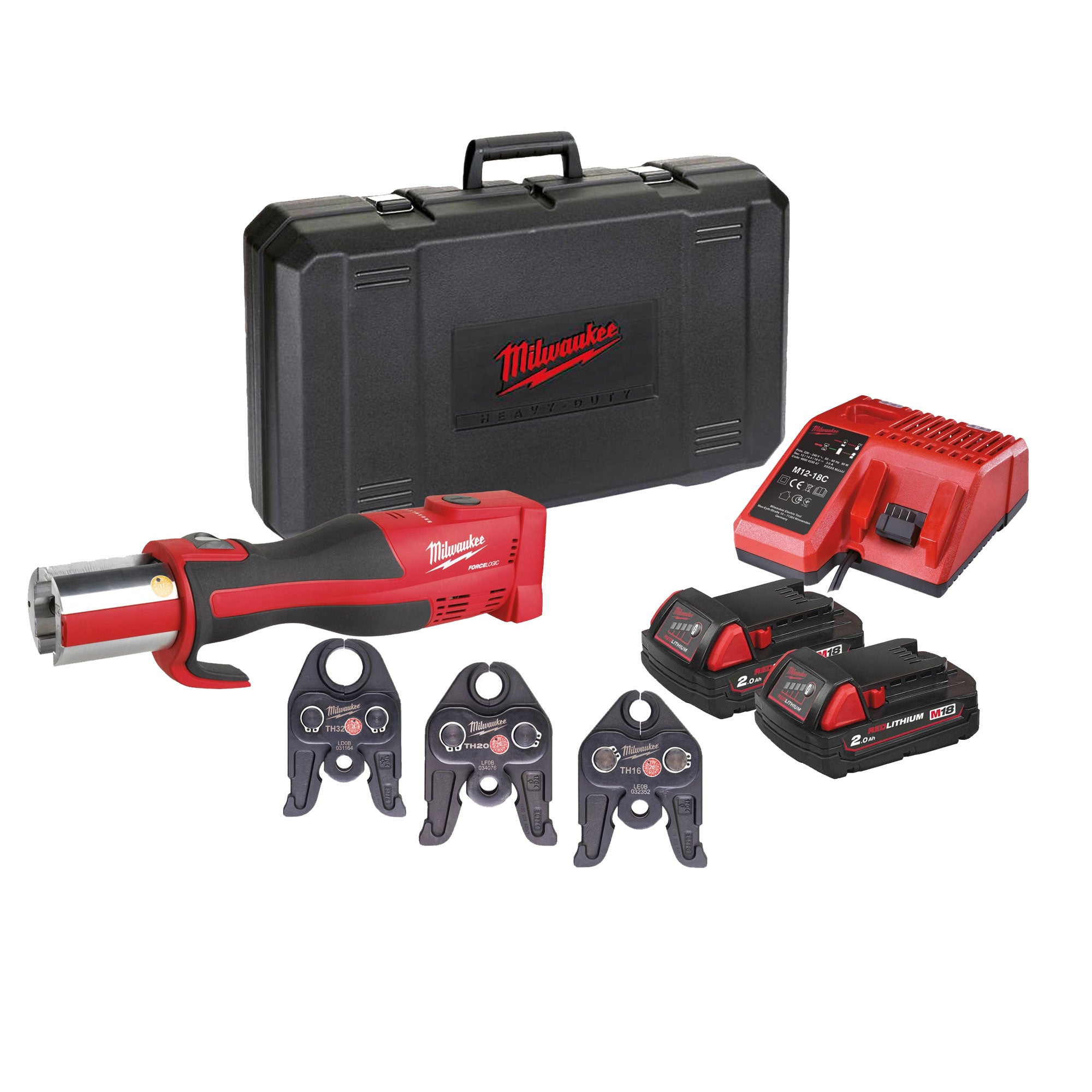 Pressatrice Milwaukee M18 BLHPT-202C TH-SET 18V 2Ah