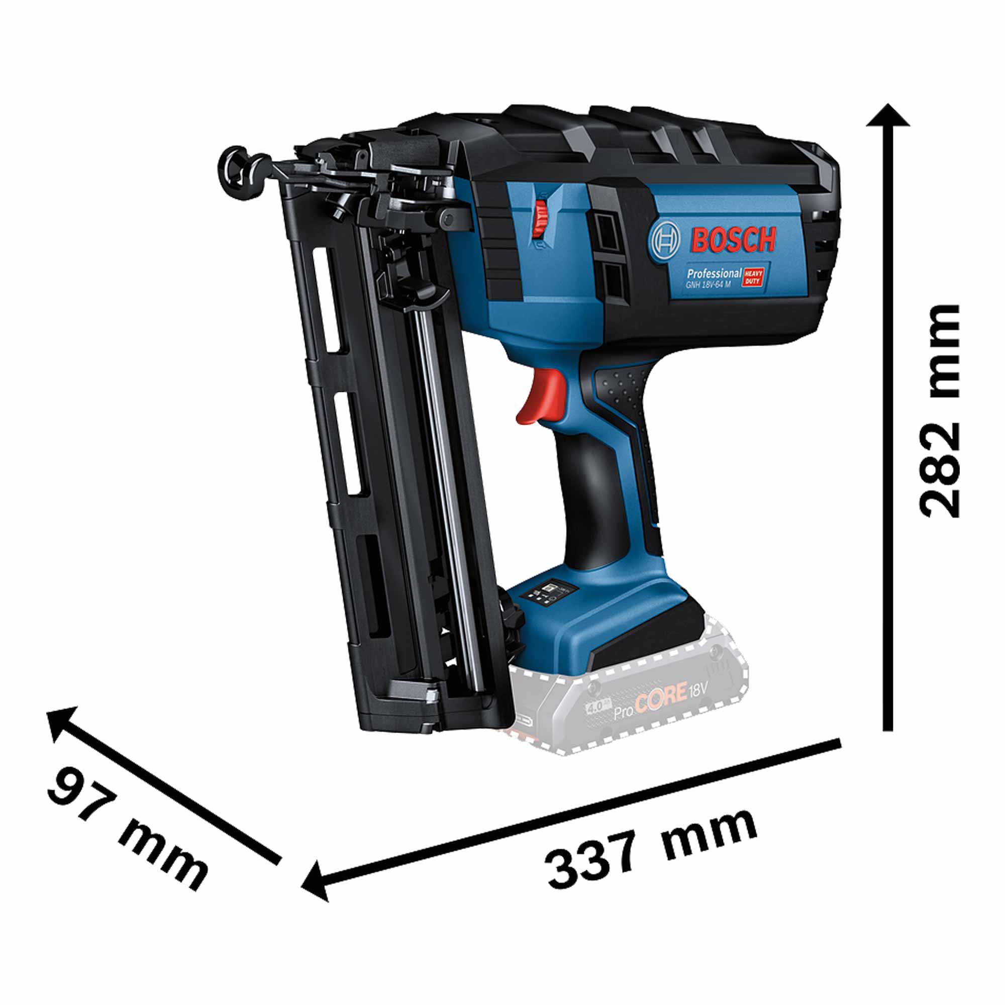 Chiodatrice Bosch GNH 18V-64 M